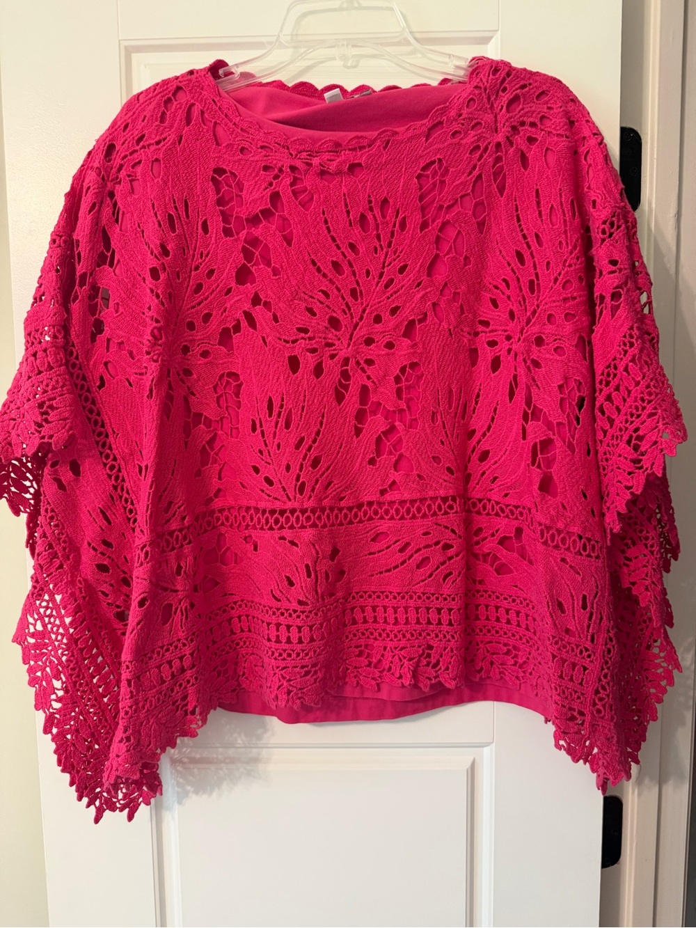 Chico's Vibrant Fuchsia Knit Top